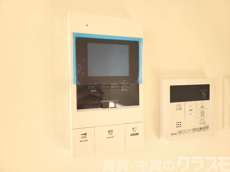 セキュリティ　来訪者が確認できるモニターホン♪