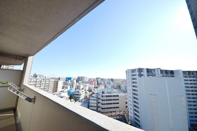 眺望　バルコニーからの景色です