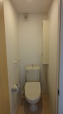 トイレ　ゆったりとした空間のトイレです