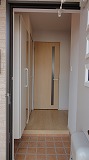 玄関　落ち着いた玄関です