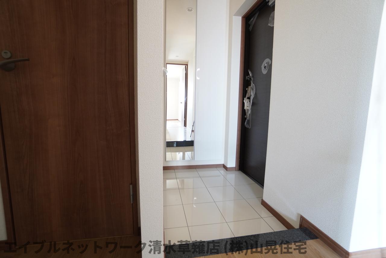 玄関　きれいな玄関です