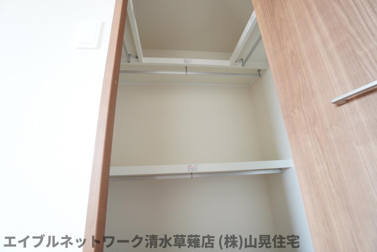 収納　大きなスペースがあり、収納には困りません