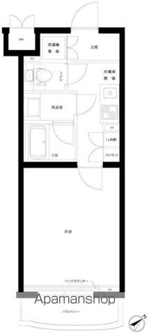 ルーブル駒沢大学参番館の間取り写真