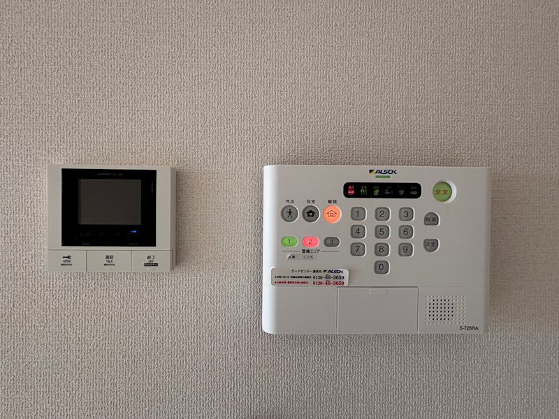 セキュリティ　同建物の別部屋の写真