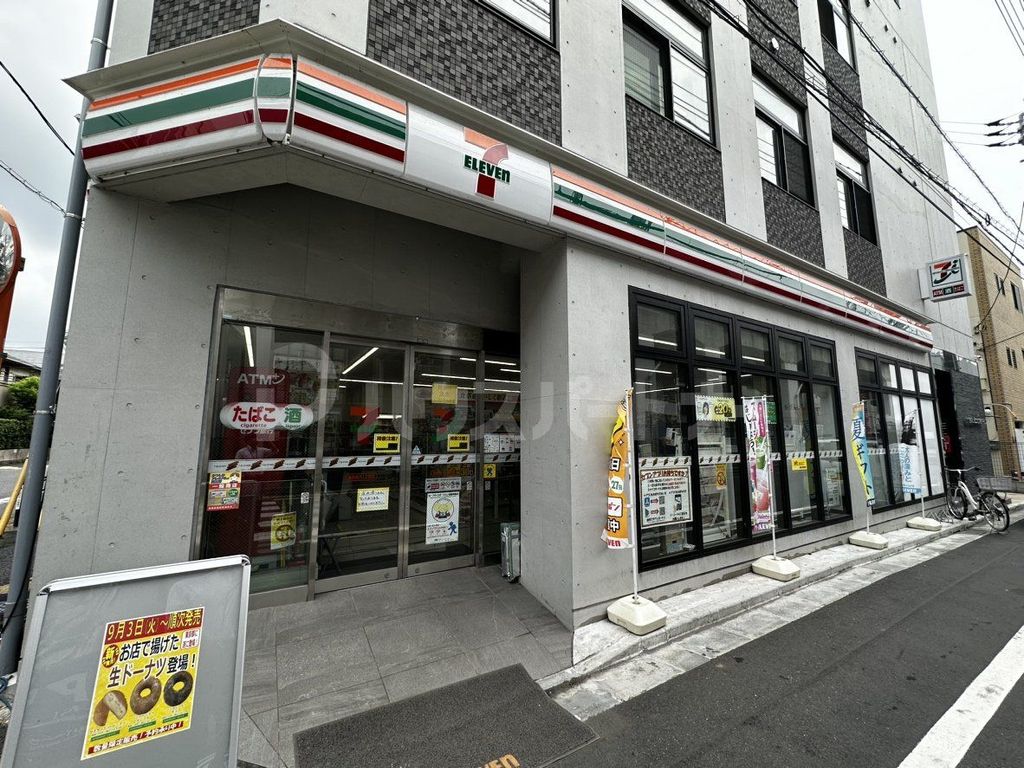 コンビニ　セブンイレブン葛飾青戸1丁目店（コンビニ）まで370m
