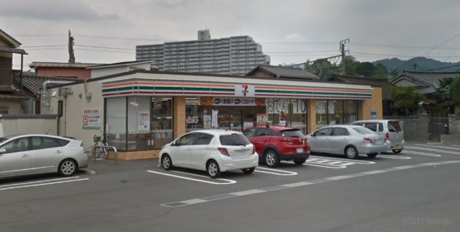 コンビニ　セブンイレブン 広島東青崎町店（コンビニ）まで244m