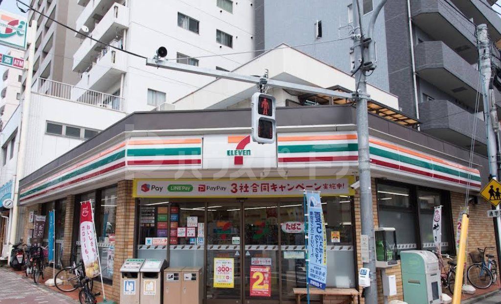 コンビニ　セブンイレブン墨田石原店（コンビニ）まで110m