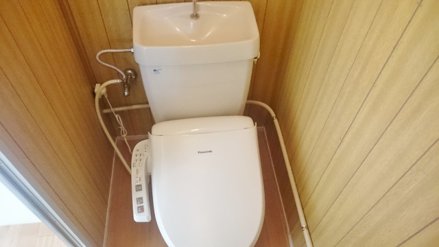 近鉄田原本線 大輪田駅 徒歩2分 2階建 築39年のトイレ写真