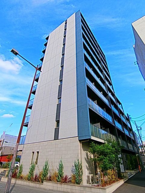 建物外観　安心のオートロックマンションです。