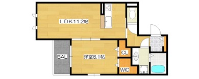 レセンテ淀川の間取り写真