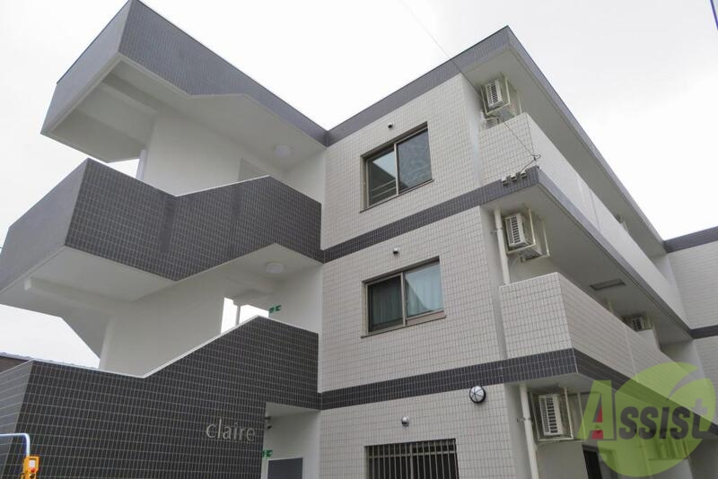 建物外観　仙台市若林区穀町「クレール」