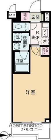 ルーブル武蔵中原伍番館の間取り写真