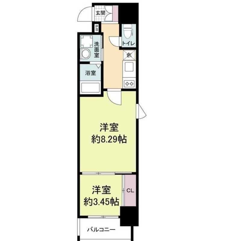CAVANA本町の間取り写真