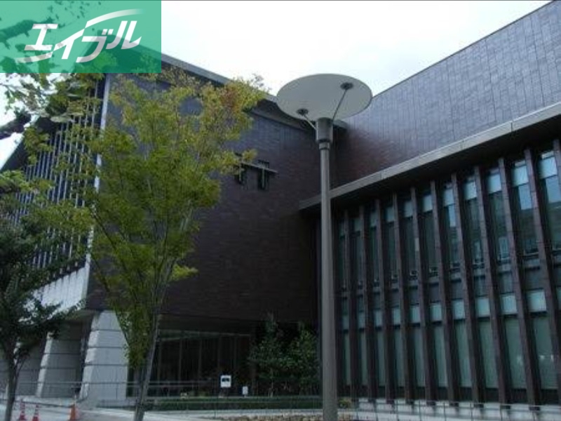 図書館　就実大学就実短期大学図書館（図書館）まで1896m