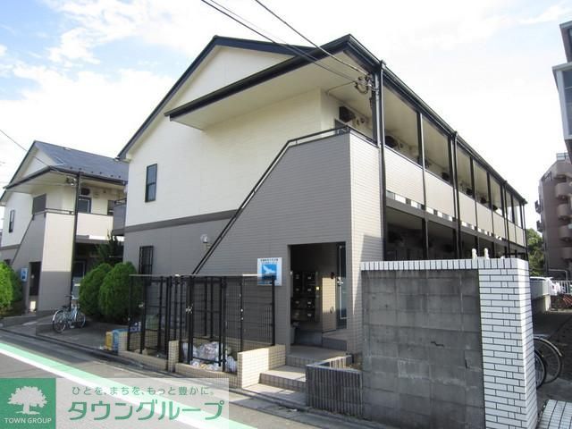 建物外観　オシャレな外観のアパートタイプの物件です。