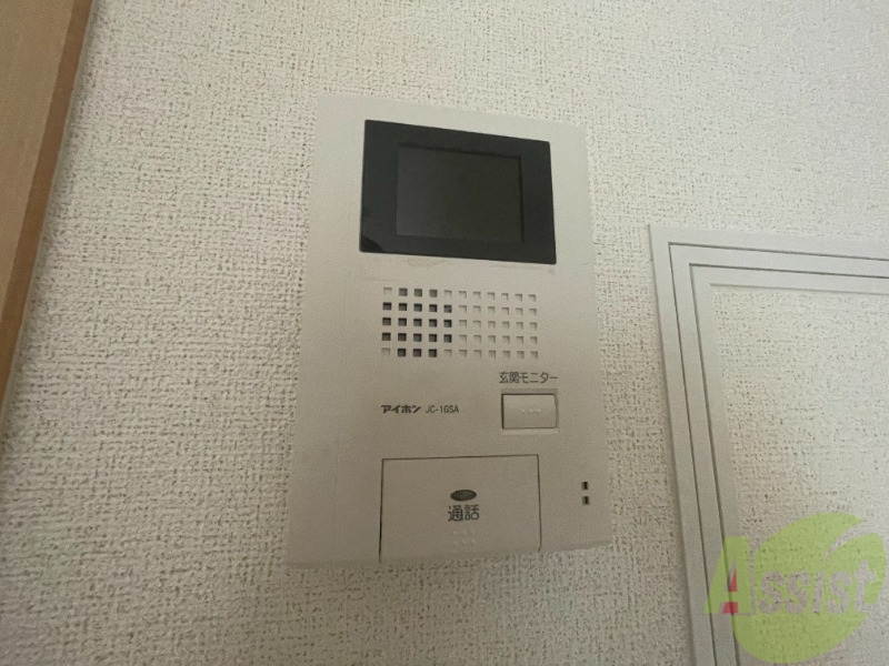セキュリティ　モニター付きインターフォン