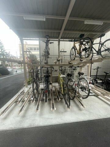 駐車場　駐輪場です。
