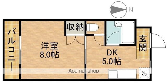ＪＲ東海道本線 浜松駅 バス乗車時間：10分 最寄りバス停で下車 徒歩3分 3階建 築31年の間取り写真