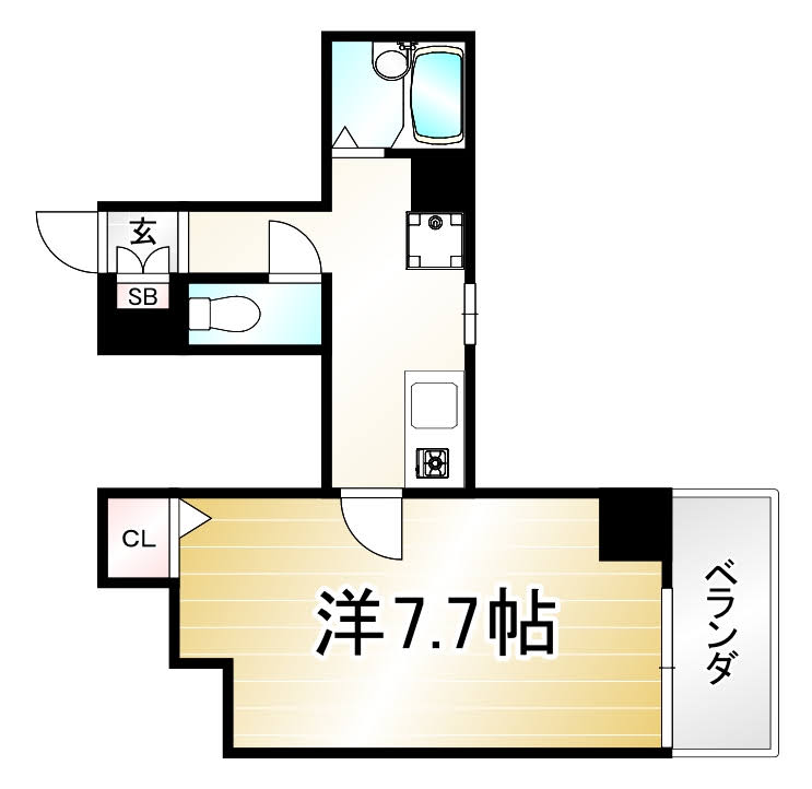 シェークル21の間取り写真
