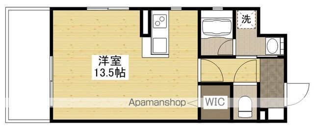 広島電鉄皆実線 比治山橋駅 徒歩10分 15階建 築10年の間取り写真