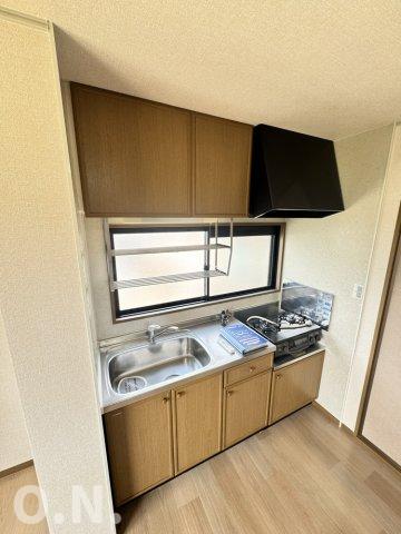 近鉄大阪線 河内山本駅 徒歩12分 2階建 築28年のキッチン写真