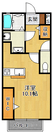 Luciole 山本の間取り写真