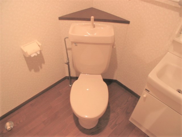 東急田園都市線 溝の口駅 徒歩5分 3階建 築28年のトイレ写真