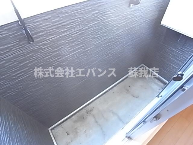 バルコニー　バルコニーがあります