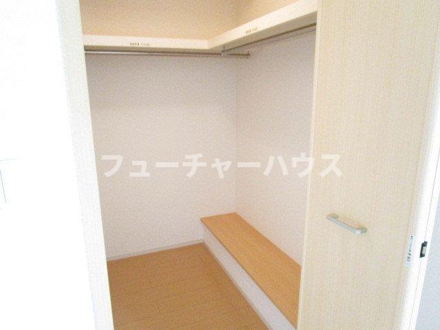 収納　収納のためのスペースです