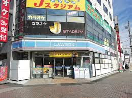 コンビニ　ローソン 掛川駅前店（コンビニ）まで438m