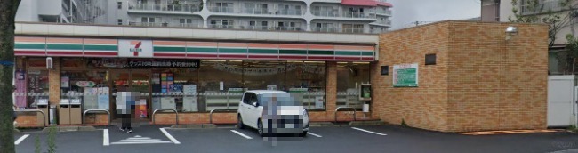 コンビニ　セブンイレブン 吹田山田南店（コンビニ）まで522m
