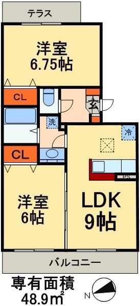 アリエルIIIの間取り写真