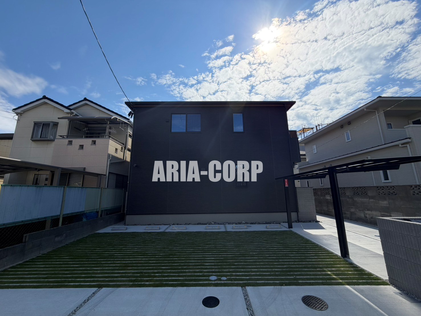 建物外観　2026年9月完成、住友林業施工のメゾネット♪