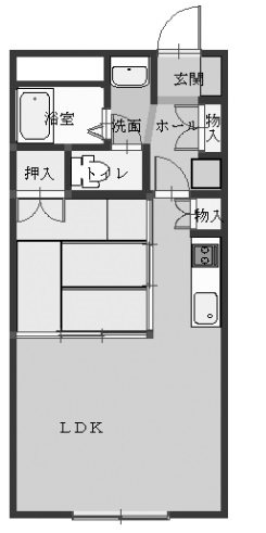 高砂ハイツ高崎東口の間取り写真