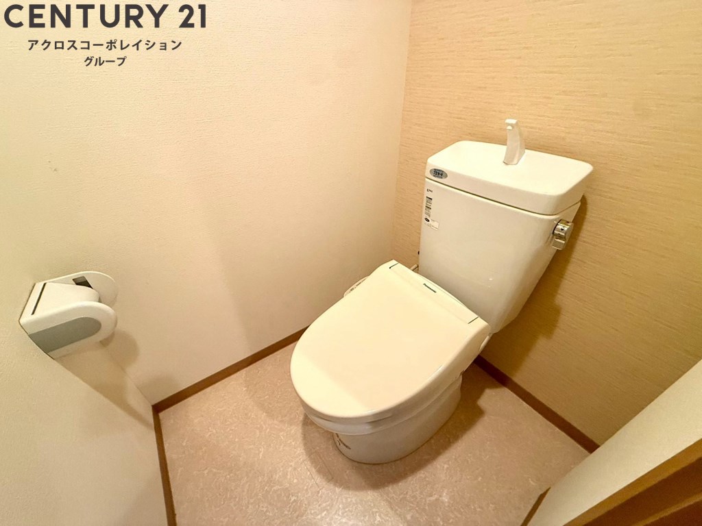 トイレ　機能的でシンプルなトイレで、お手入れもしやすい！