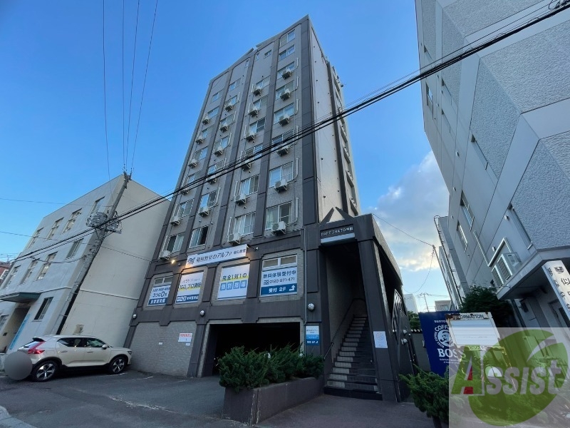 建物外観　札幌市西区琴似１条「ラフィナート琴似」