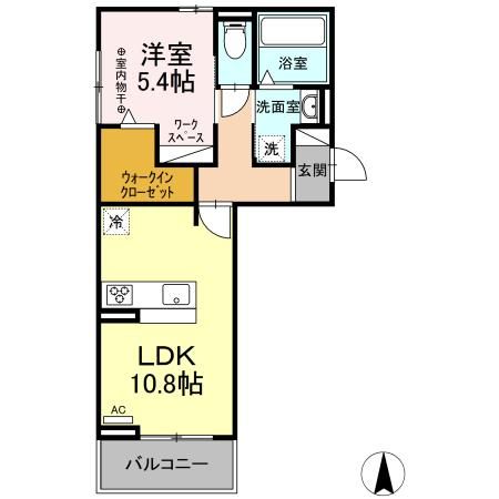 スリジェの間取り写真