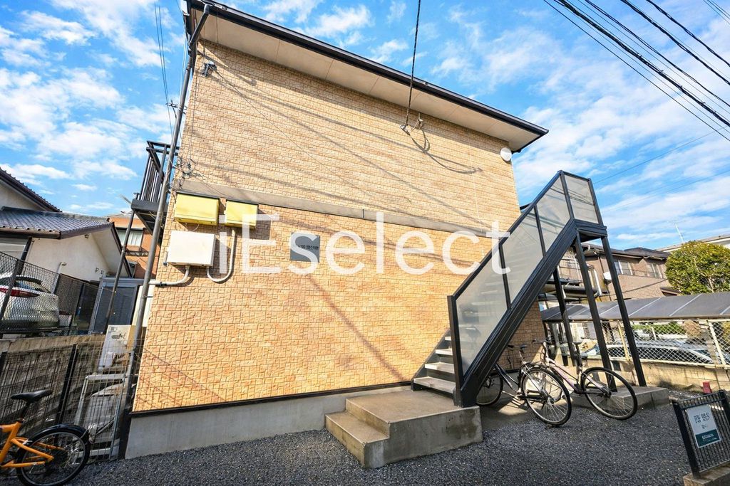 建物外観　インターネット無料のアパート♪