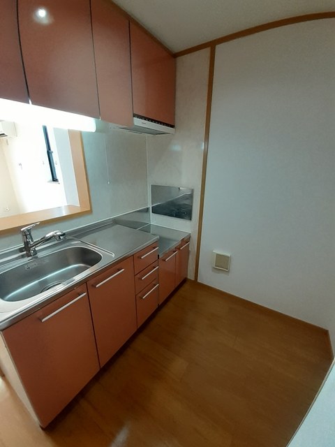 キッチン　ガスコンロ設置可能です。