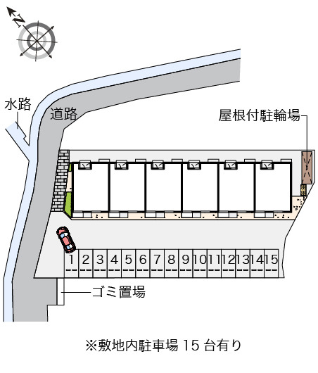 【ペガサスの駐車場】