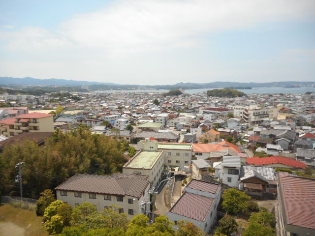 【田辺市東陽のマンションの眺望】