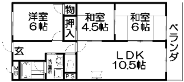 プリーミエルの間取り