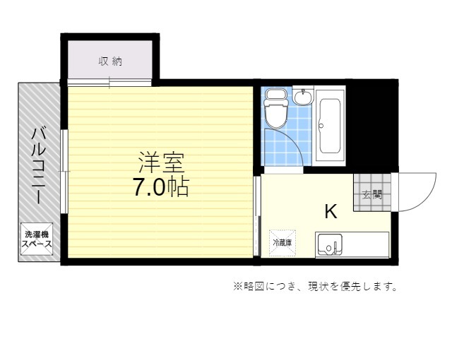 asul寒田の間取り