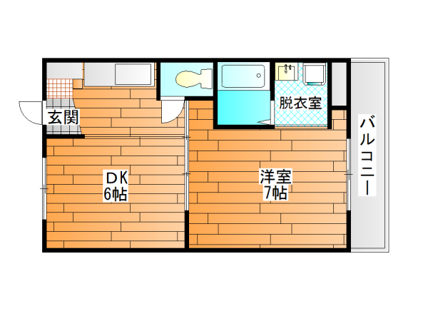 ヴィラナリー富田林　4号棟の間取り