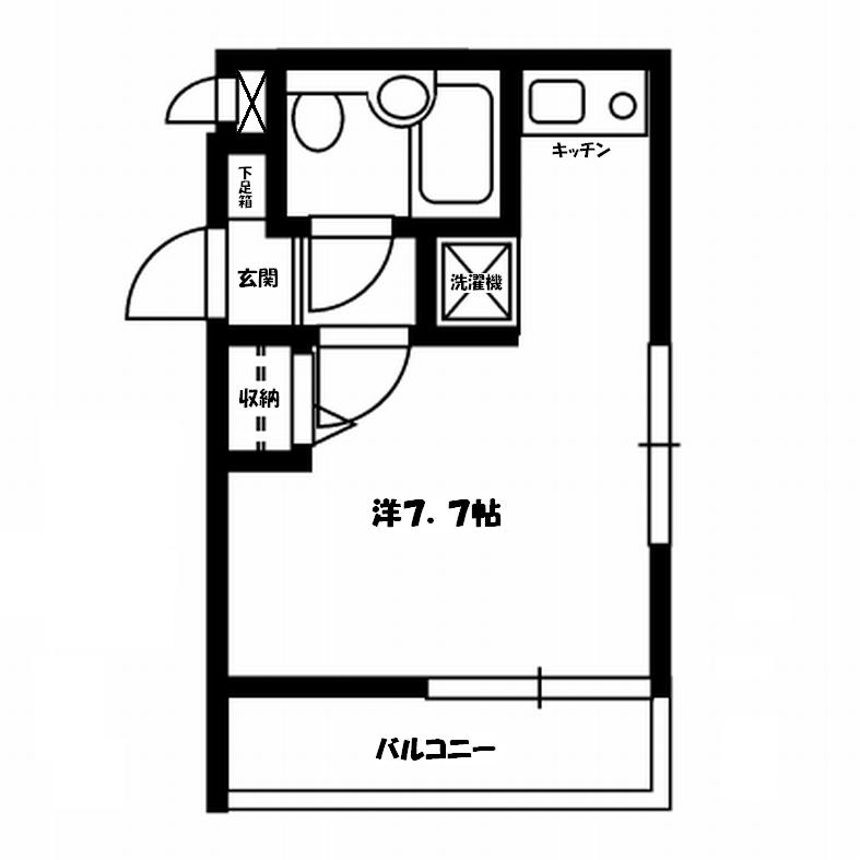 デトムワン東福寺の間取り