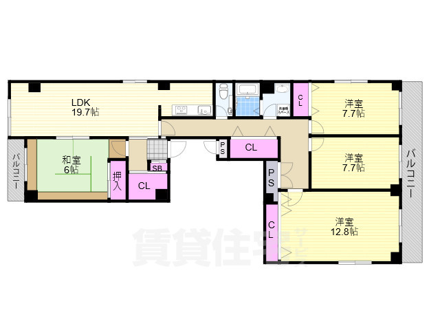 竹中第一ビル_間取り_0