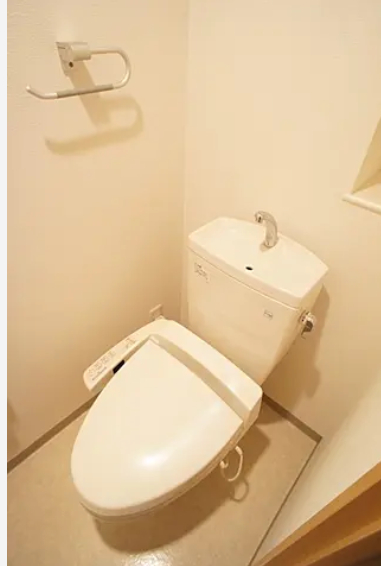 【中央区日本橋富沢町のマンションのトイレ】