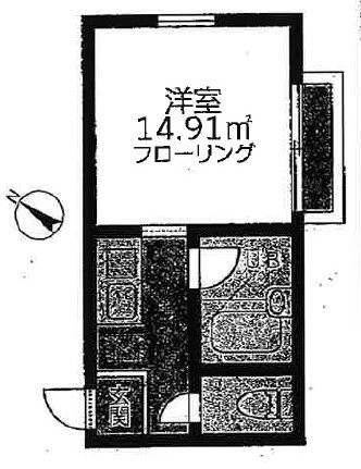 モンステラ大口仲町の間取り