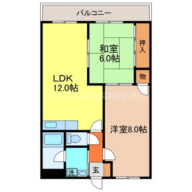 プレシャスアンドウの間取り