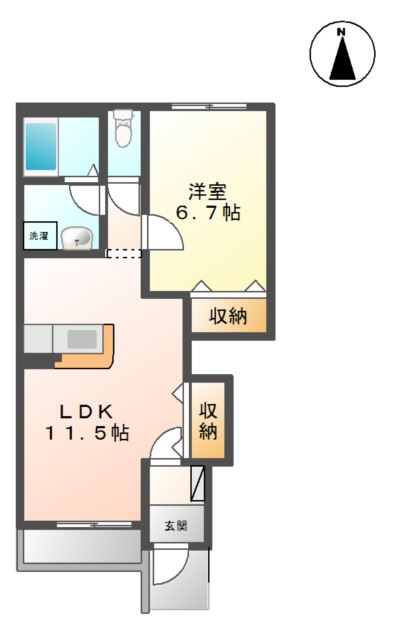 ルーチェの間取り